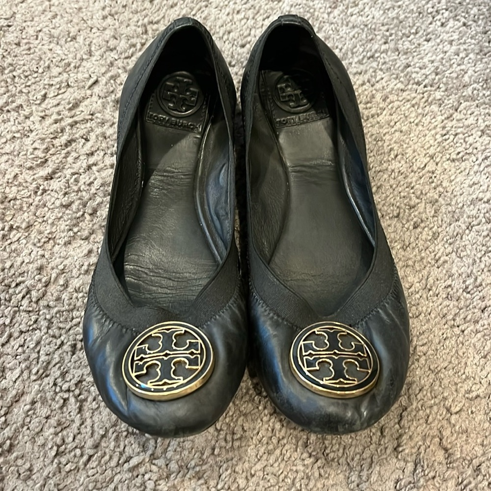 Tory Burch black ballet flats size 9M